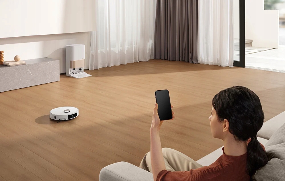 DREAME ROBOT SPRZĄTAJĄCY X40 ULTRA 2W1 INTELIGENTNY ODKURZACZ MOPUJĄCY Filtr EPA