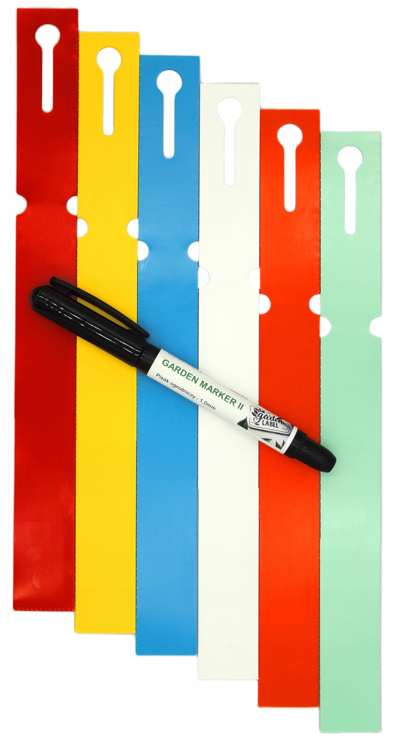 Marker II+Štítky 6 smyčkové pro popis rostlin 250x25mm (25x250) 600ks