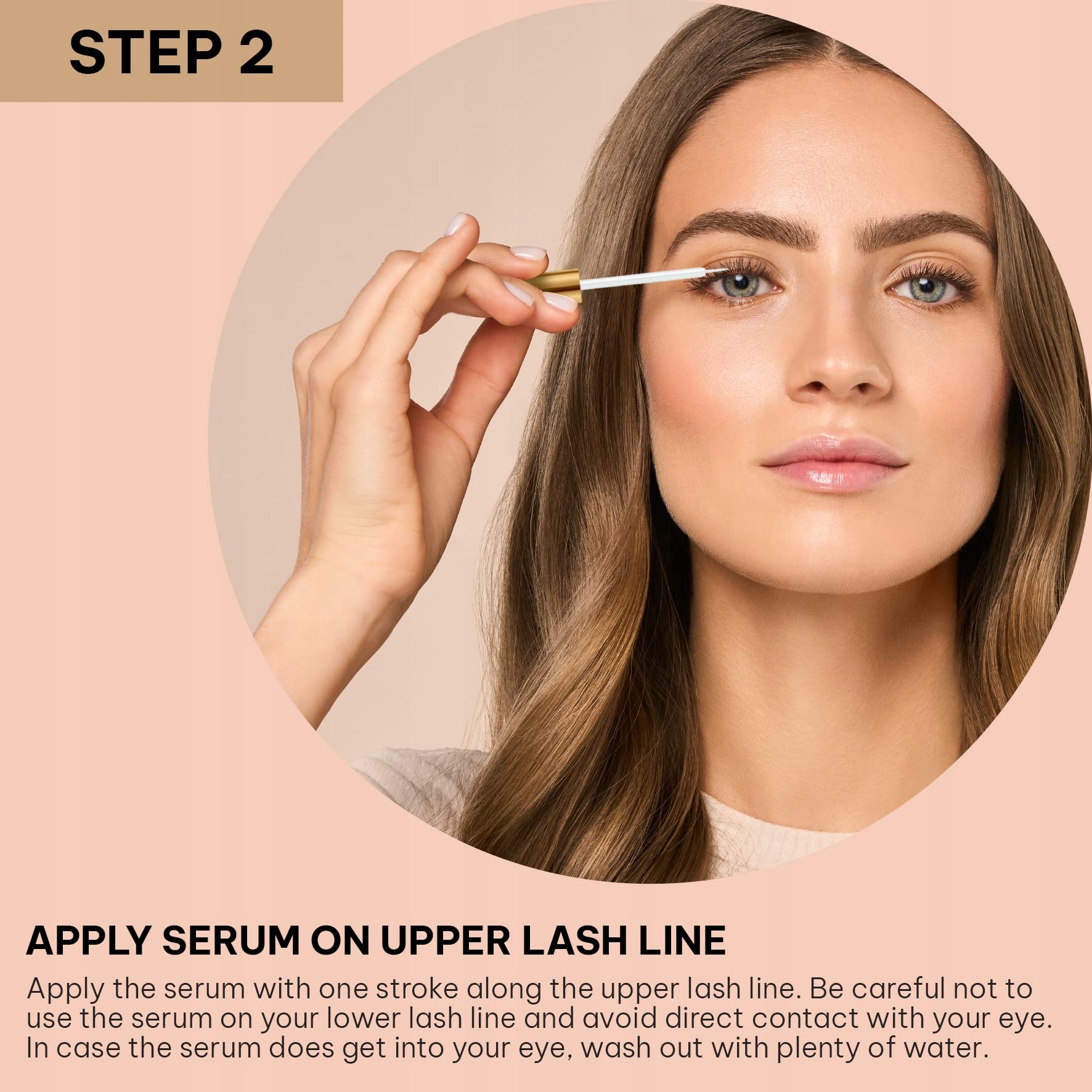 LONG4LASHES Serum Do Rzęs FX5 Podwójna Moc Nowa Formuła Wegańska 3ml+3ml — miniatura 6