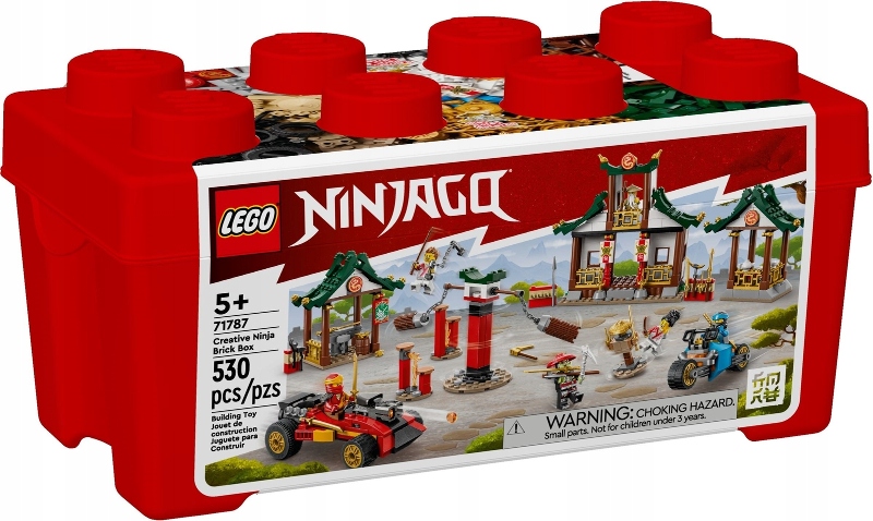 Lego Ninjago 71787 Kreatywne pudełko z klockami ninja