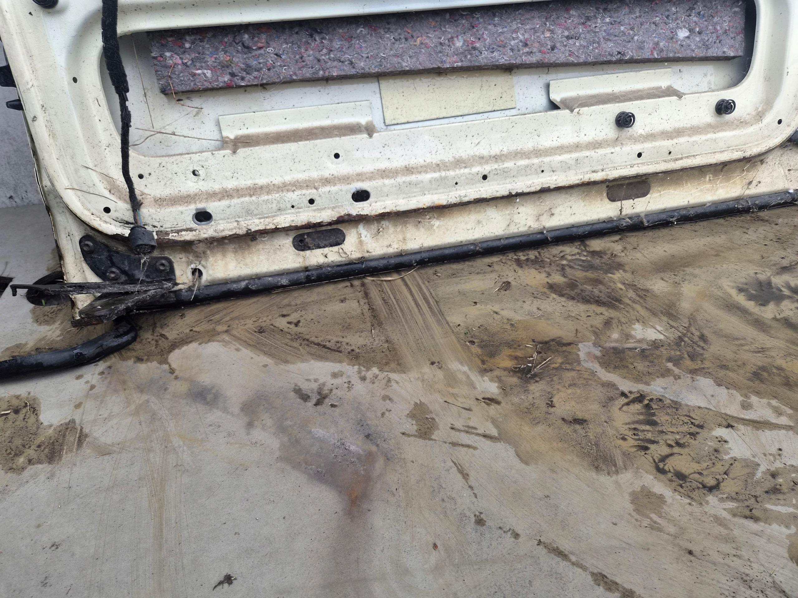 door sliding VW T5 T5 lift side right biale
