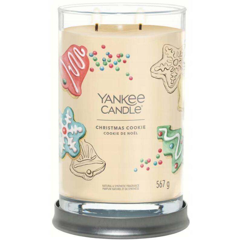 Yankee Candle Signature Large Tumbler Christmas Cookie Velká Svíčka 567g
