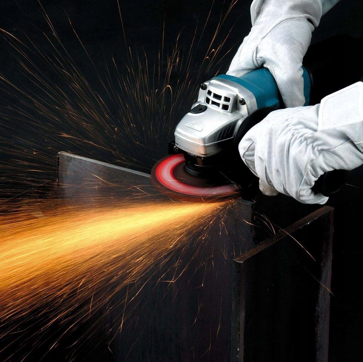 710W SZLIFIERKA KĄTOWA 125MM PROFESSIONAL ELEKTRYCZNA KĄTÓWKA Z 7 TARCZ Marka inna