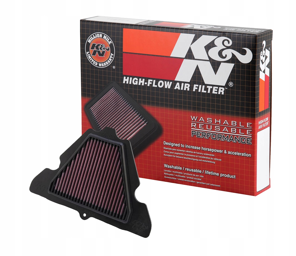 621824 - K & N ПОВІТРЯНИЙ ФІЛЬТР KAWASAKI Z 1000 2010-2020