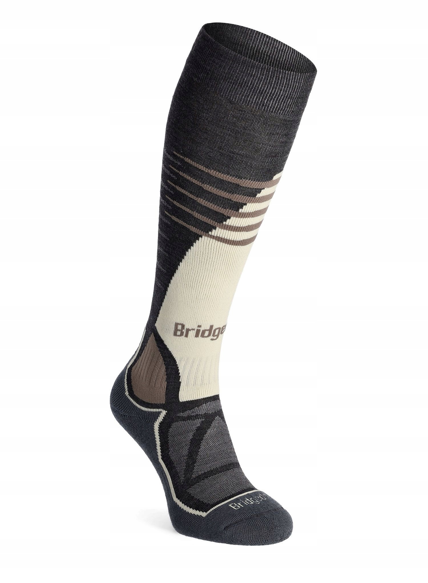 Skarpety narciarskie Bridgedale Ski Mw graphite/bungee 40-43