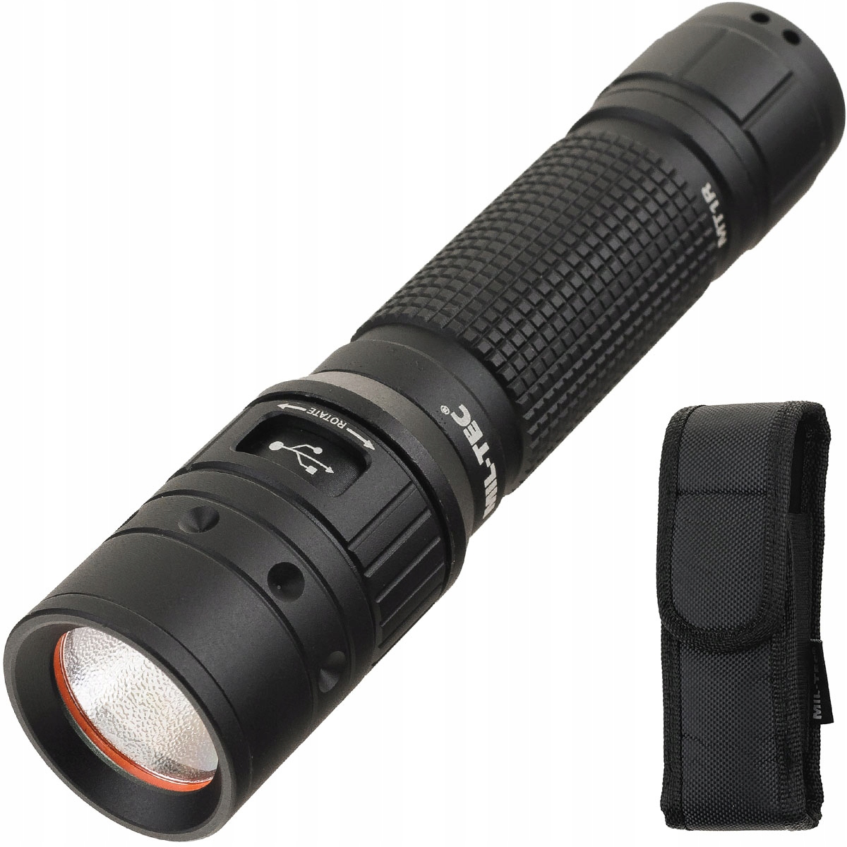 Тактический фонарик MT1R Aku 18650 USB Xpg3