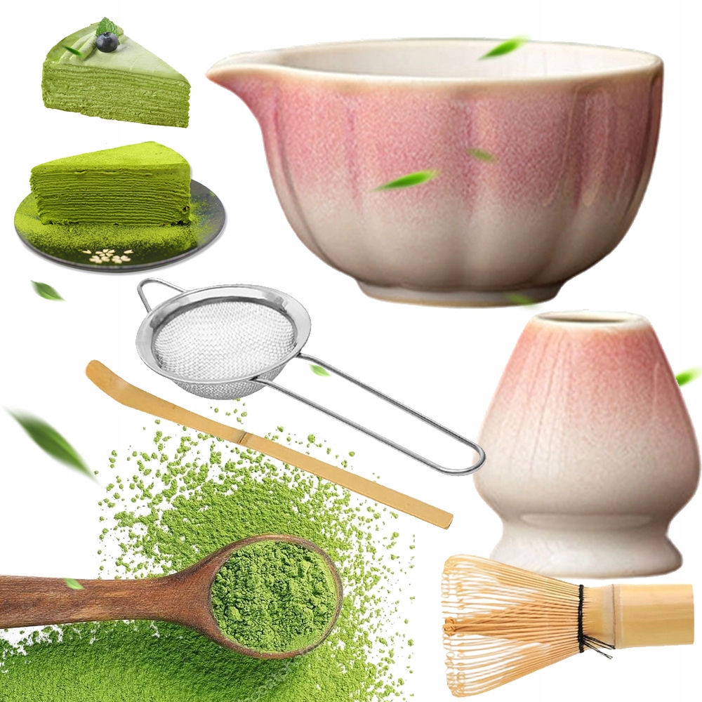 Levně Sada Na Čaj Matchy 5DÍLNÁ Dárek Pro Milovníka Čaje Matchy