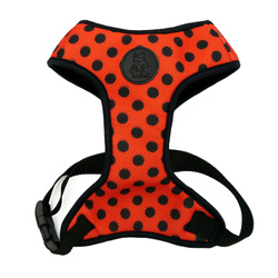 Levně Beztlakové postroje pro psa Flamenco Red Psiakrew L