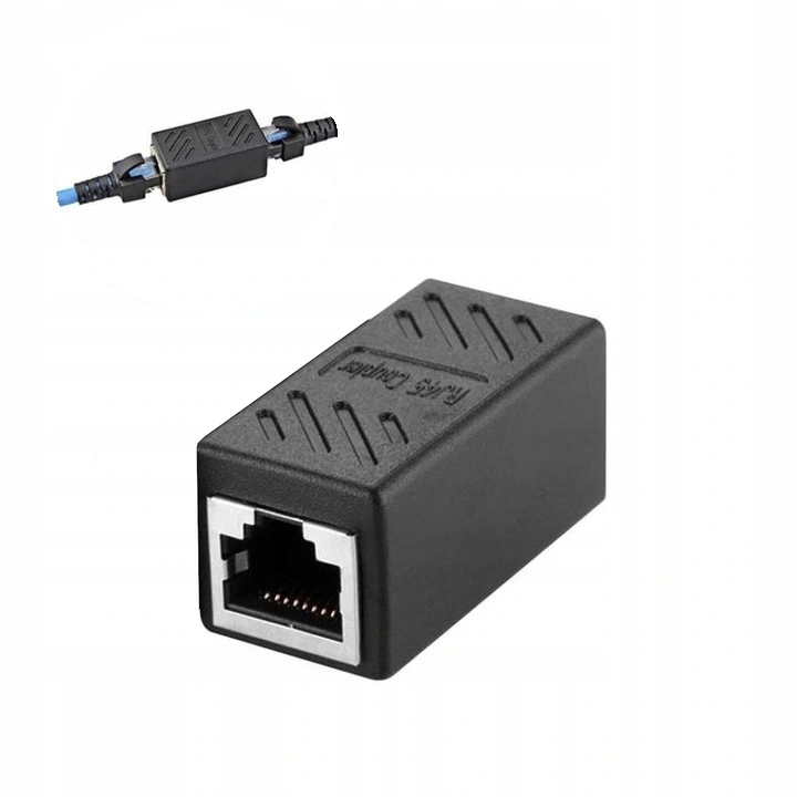 

Łącznik RJ45 Ethernet Beczka Złączka CAT6 CAT7