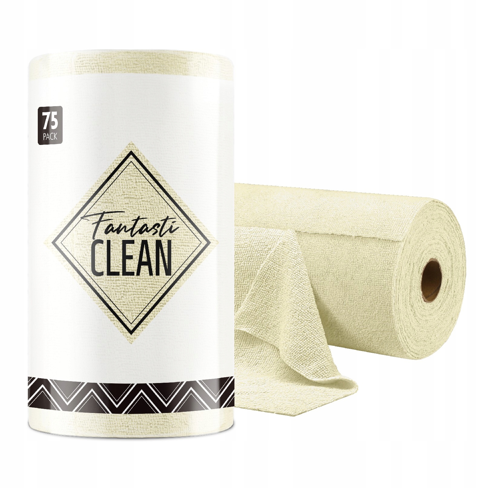 Profesionální ručník z mikrovlákna Fantasticlean 30x30 cm7 5 ks Béžový