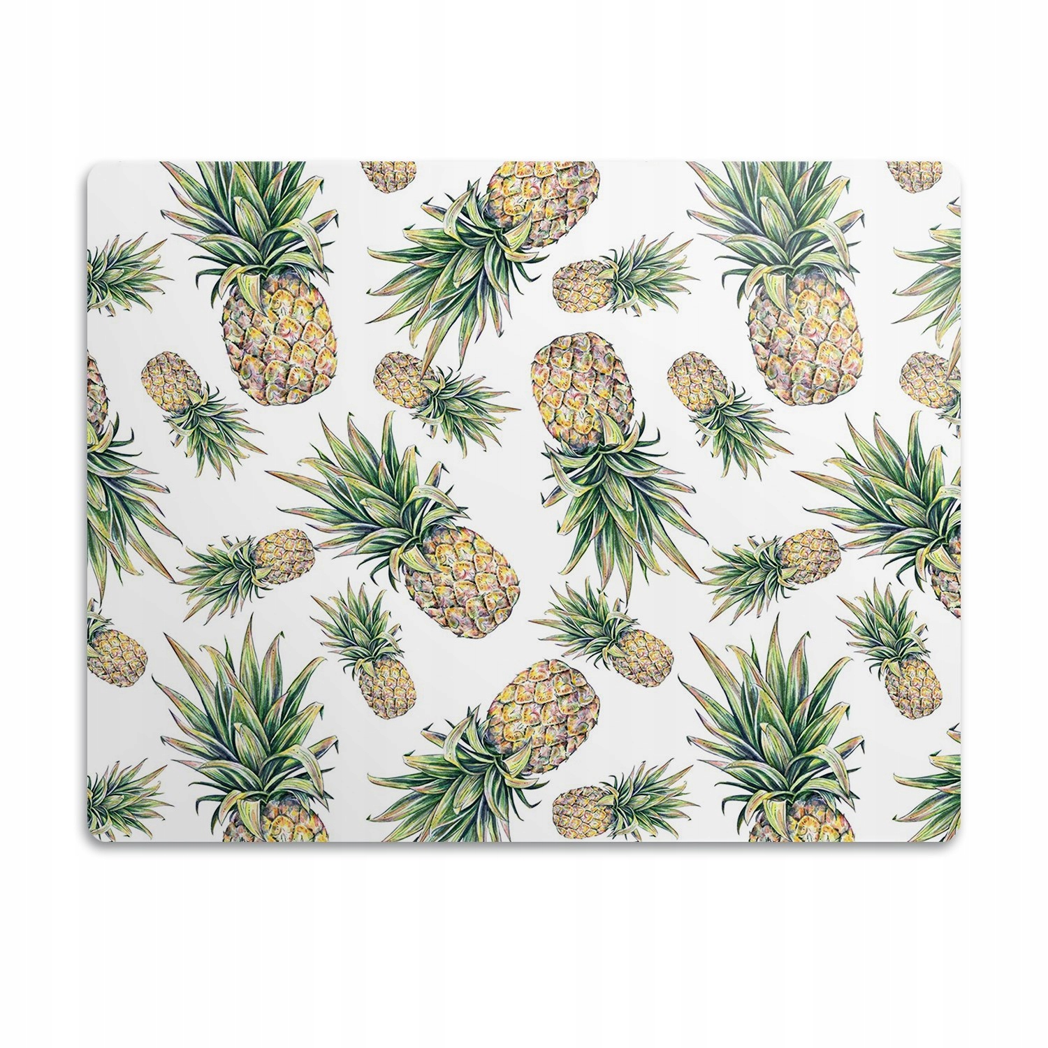Voděodolná podložka pro kočky psa Ananas 90x60 cm
