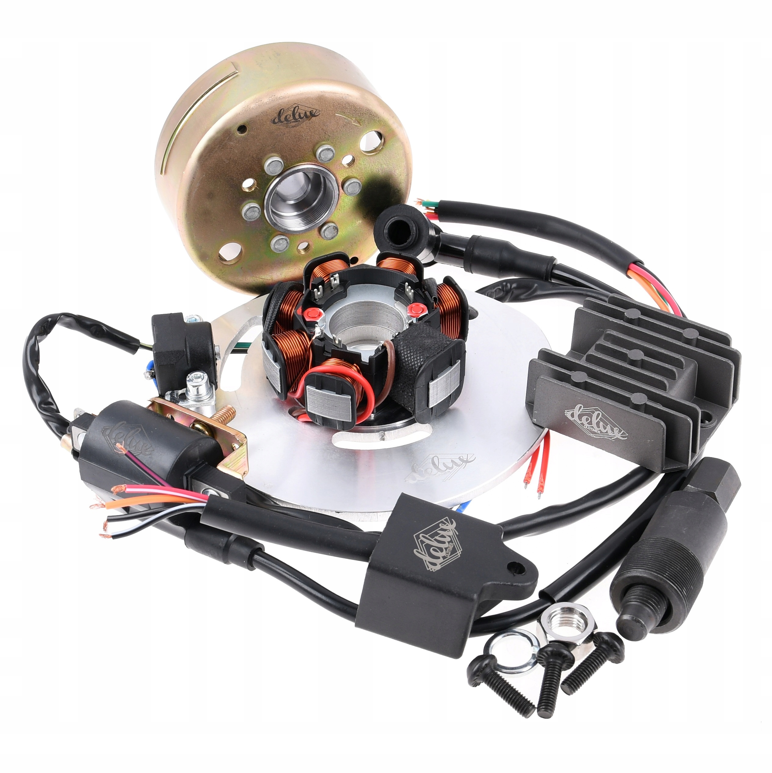 Zapłon CDI Wsk 125 12V Bezstykowy Elektronik Komplet Jakość Schemat