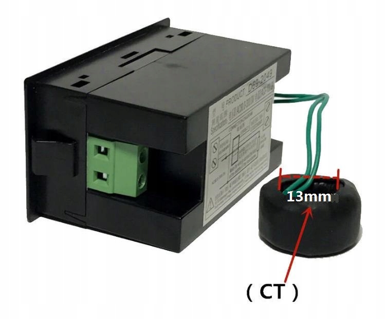 LICZNIK ENERGII WATOMIERZ WOLTOMIERZ AMPEROMIERZ TABLICOWY 100A 300V E02Y EAN (GTIN) 4894875213339