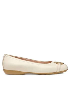 Krémové dámské baleríny Geox Annytah