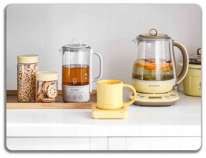 BUYDEEM Podstawka grzewcza, OA2001, Mellow Yellow — 6