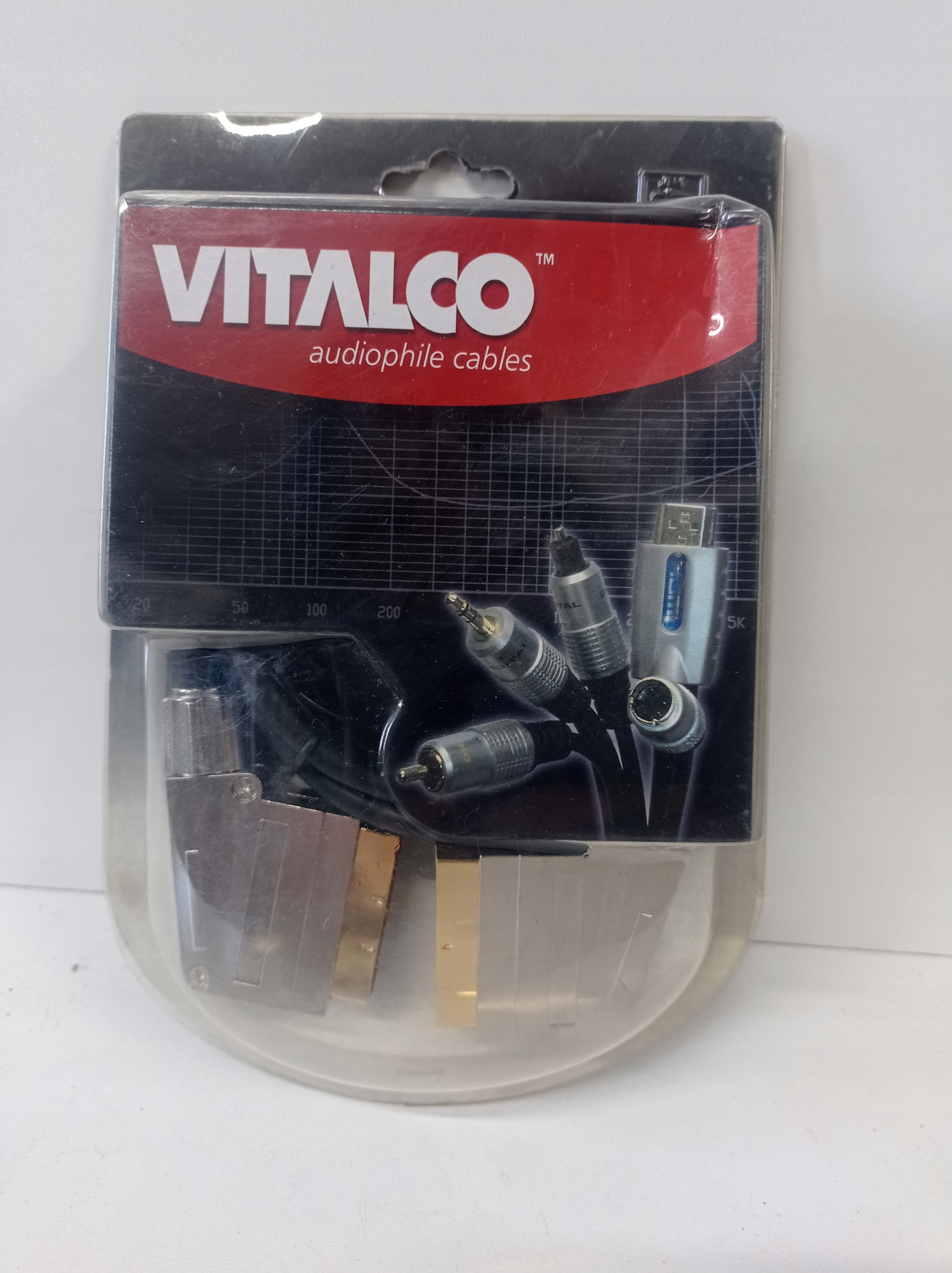 Przewód Vitalco Scart-Scart 21p 2.5m