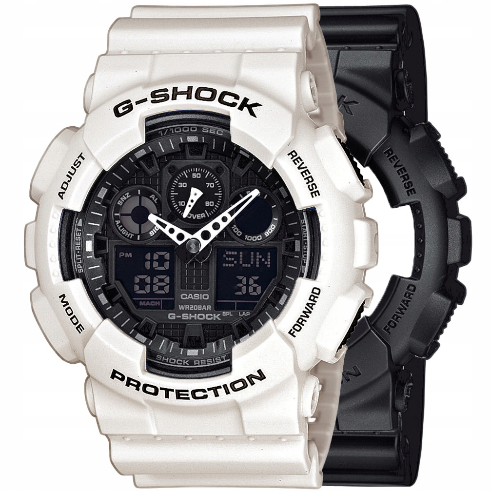 Hodinky Casio G-Shock Set GA-100-1A1ER Bezel 10395292 Řemínek 10395227 20