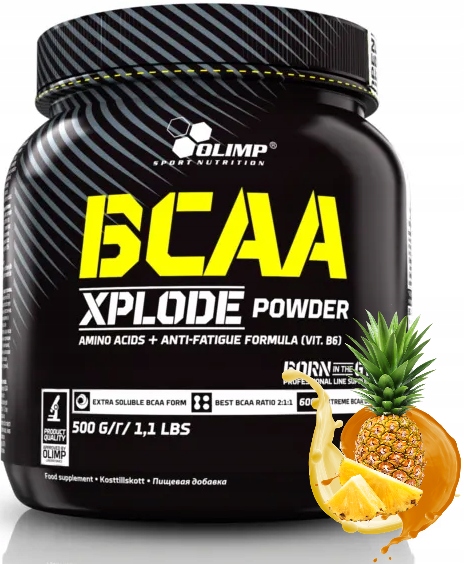 Bcaa Xplode Powder 500G Olimp Aminokyseliny Regenerace Po Tréninku Suchá Hmota