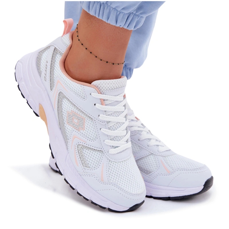 Sportovní Boty Tenisky Dámské Lehké Pohodlné Lotto Kitaura Bílé 40