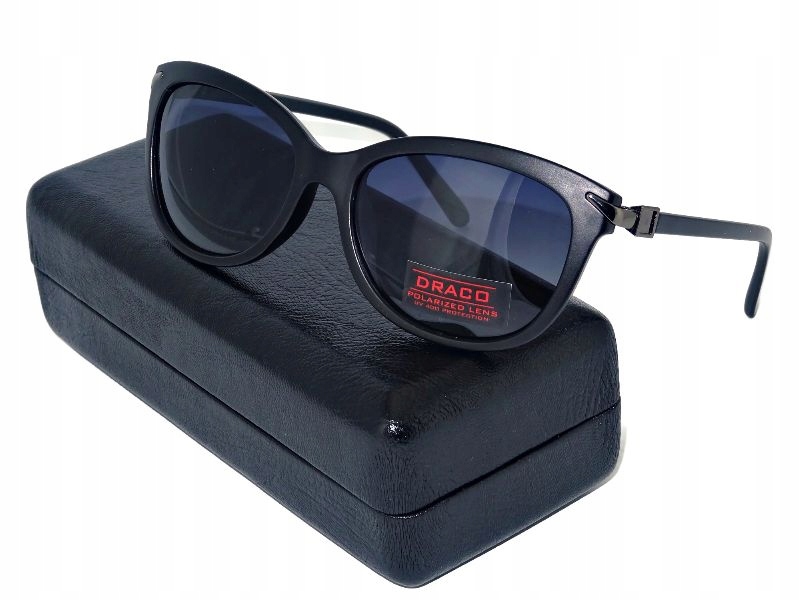 

Damskie Okulary Polaryzacyjne słoneczne Czarne Uv