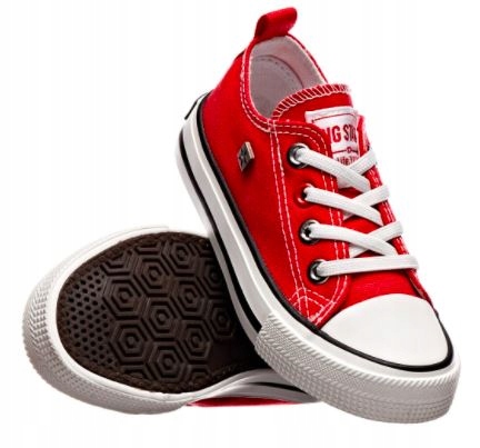 

Trampki dziecięce Big Star HH374092 czerwony 23