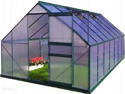Plantiflex Aluminiová Skleníková Súprava 250x430 Základ Hrubý POLYKARBONÁT-6MM