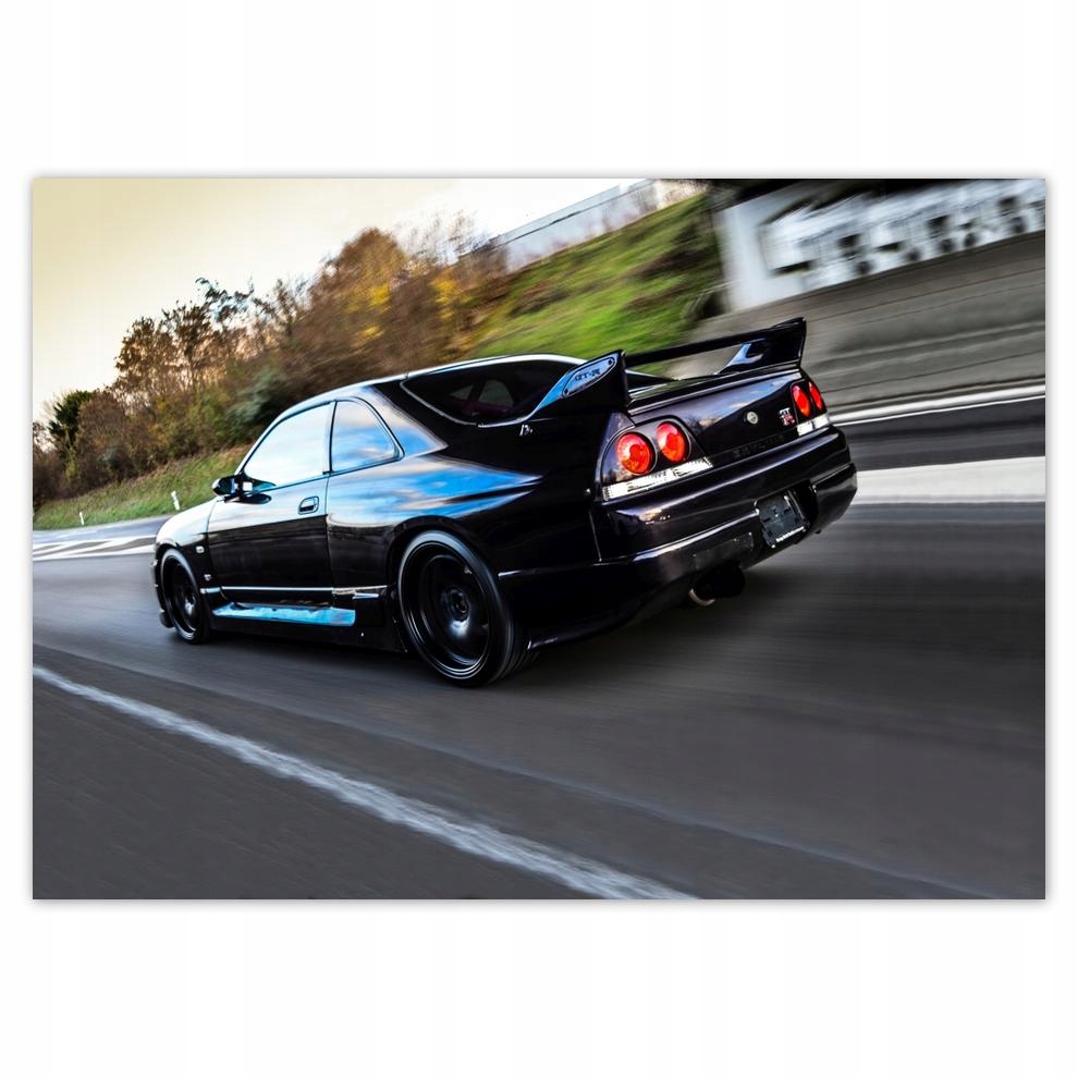 

Naklejki 70x50 Nissan Gtr