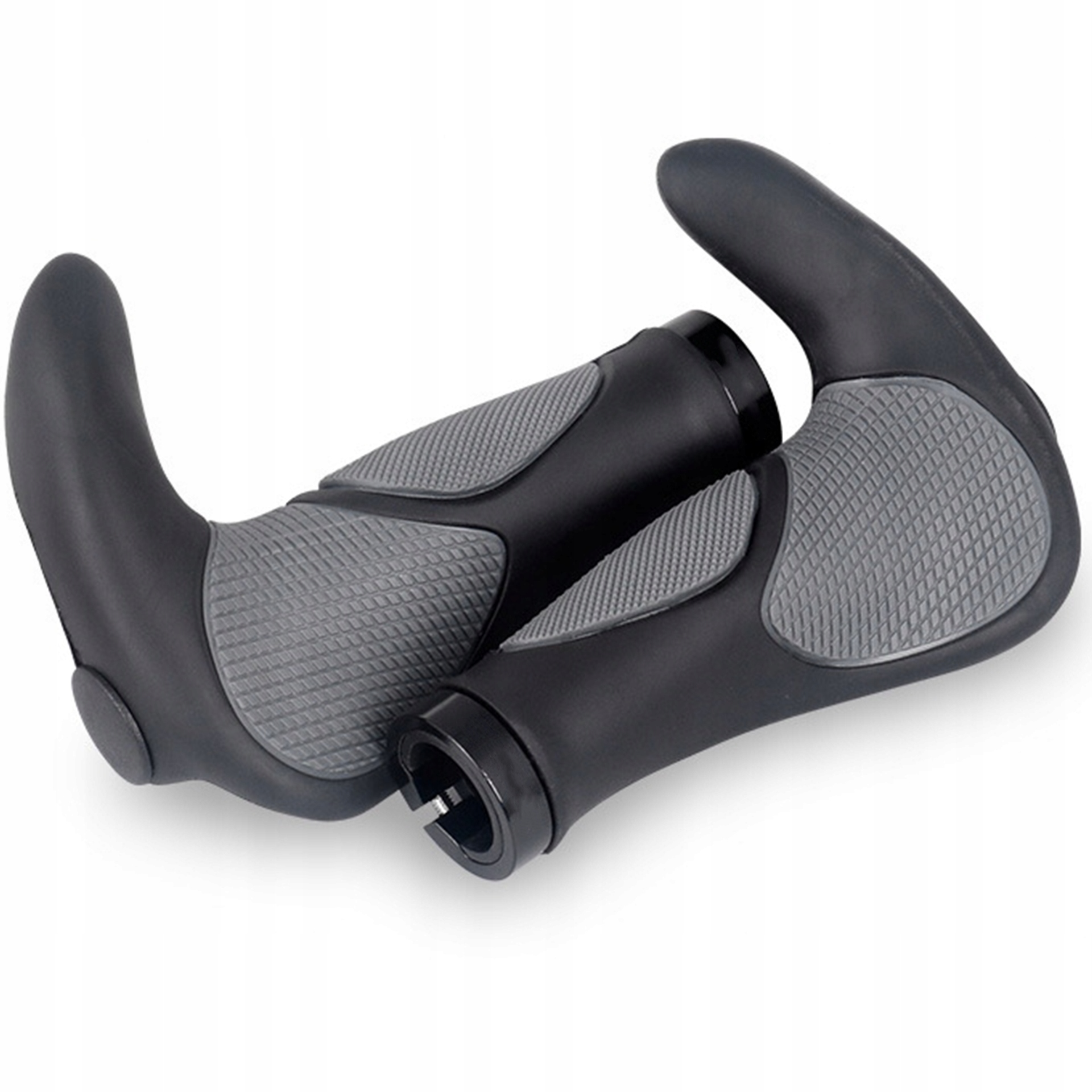 CHWYTY ROWEROWE ERGONOMICZNE GRIPY ROGI CZARNE Kod producenta ERGO CZARNE ROGAMI