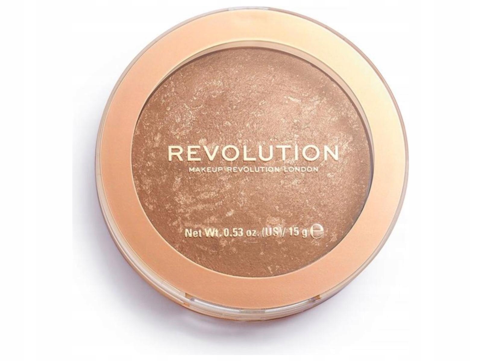 Bronzer wypiekany Makeup Revolution RELOADED LONG WEEKEND wykończenie