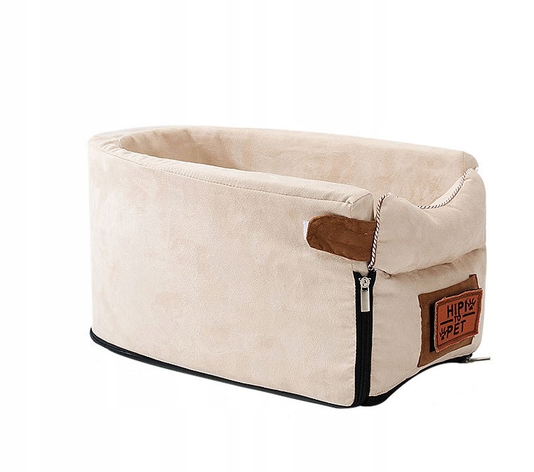 Levně Přepravka Přes Pro Kočky A Psa Béžová