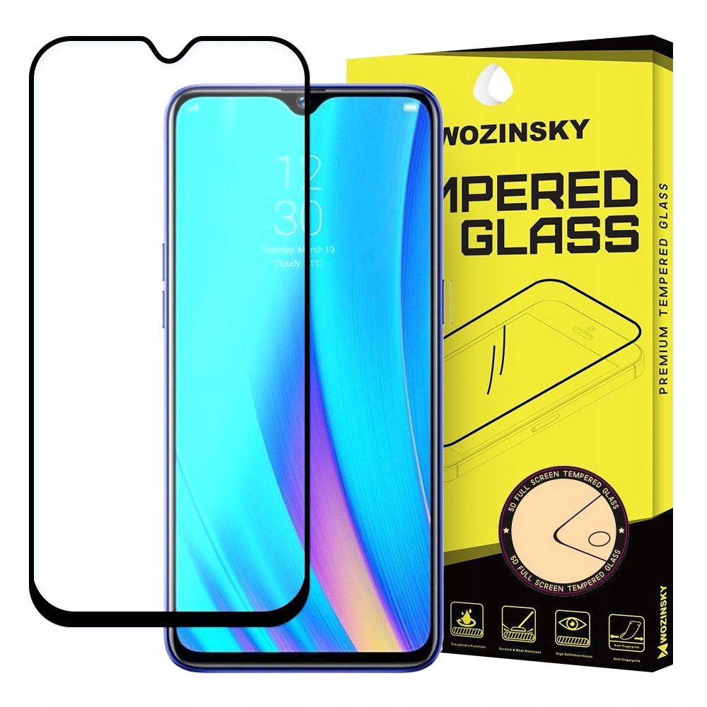 

Szybka Szkło Do Realme 3 Pro czarny