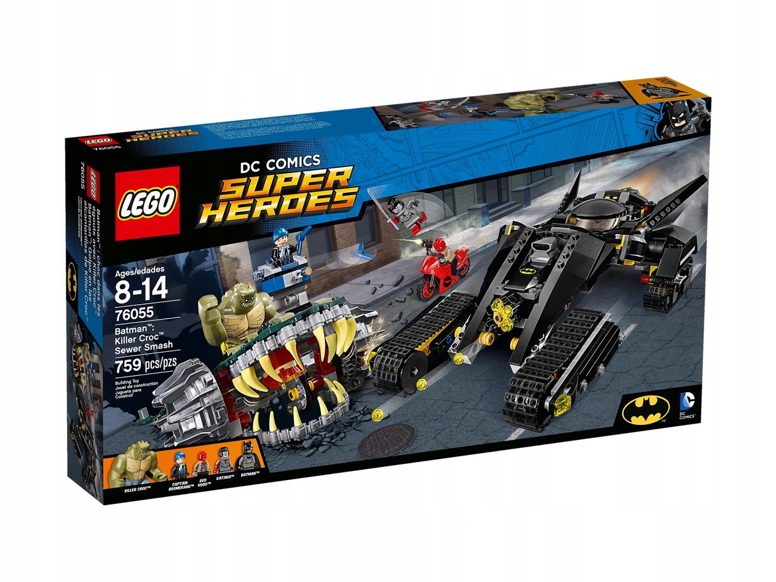 Lego Heroes 76055 Batman: Killer Croc Nové