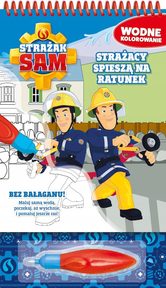 

Strażak Sam Wodne Kolorowanie 2 D-X