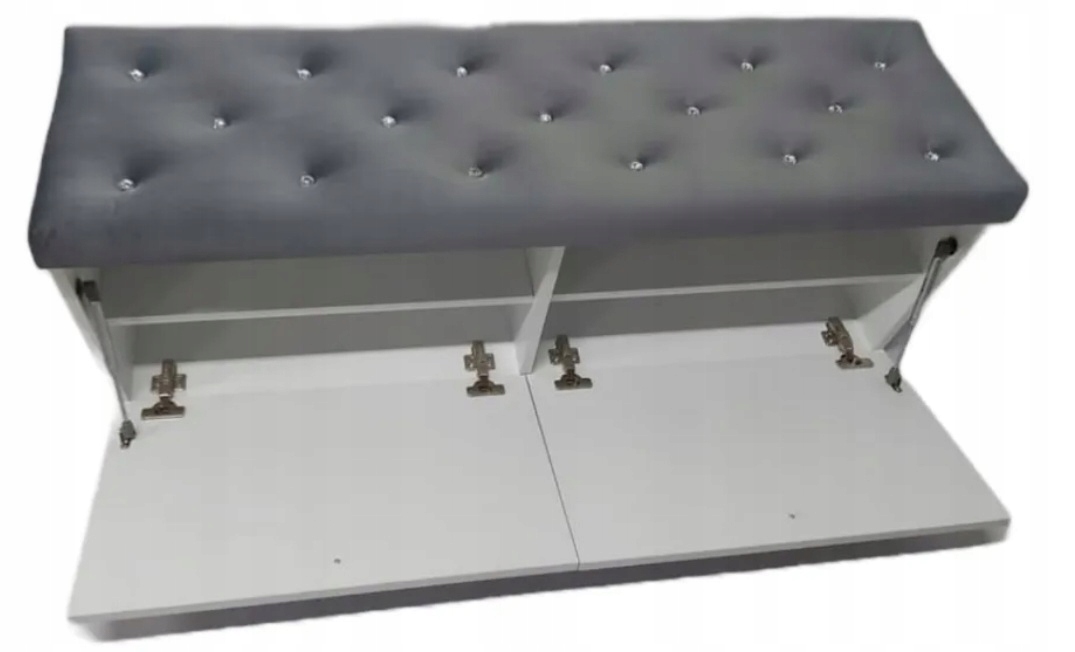 Szafka 110cm dwa Fronty Siedzisko Tapicerowane Kod producenta 4489