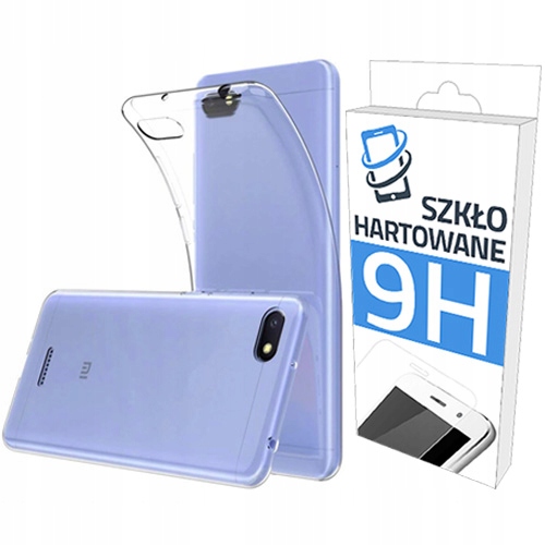 

Etui Slim Case+szkło Hartowane do Xiaomi Redmi 6A