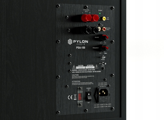 Subwoofer aktywny Pylon Audio Opal Sub 150 W czarny Marka Pylon Audio