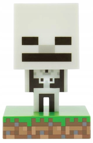 LAMPKA MINECRAFT SZKIELET MOB SKELETON wys.11,8cm Marka Paladone