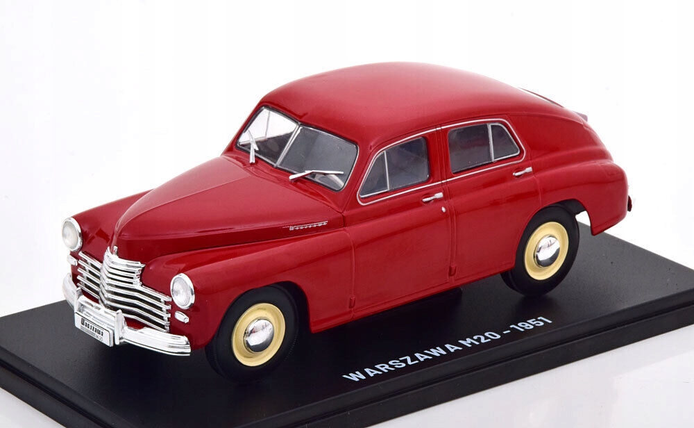 Varšava M20 Dark Red 1951 1/24 Altaya