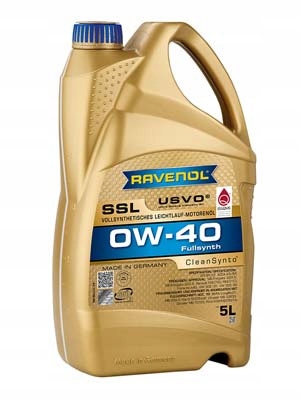 OLEJ RAVENOL SSL 0W40 USVO 5L