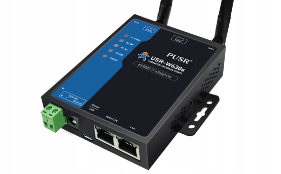 USR-W630s Převodník WiFi 5.8GHz 2.4GHz RS485 RS232 Ethernet