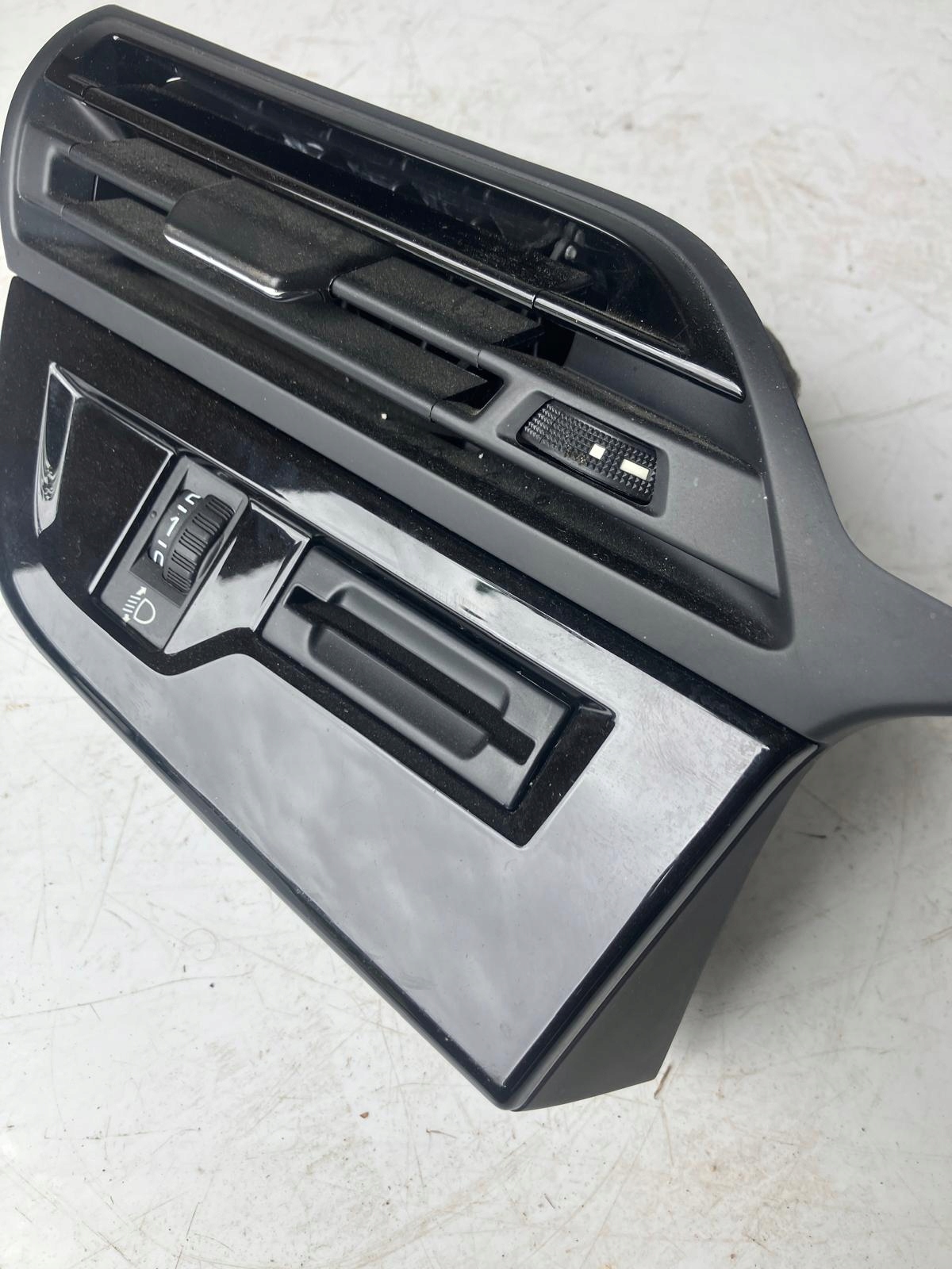 grid air conditioning devices left CITROEN C4 PICASSO II PIANO BLACK