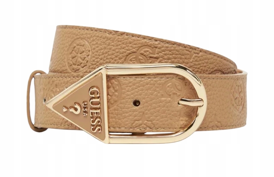 Guess Pasek Damski Cresidia BW9223 P5235 Bla beżowy roz. M