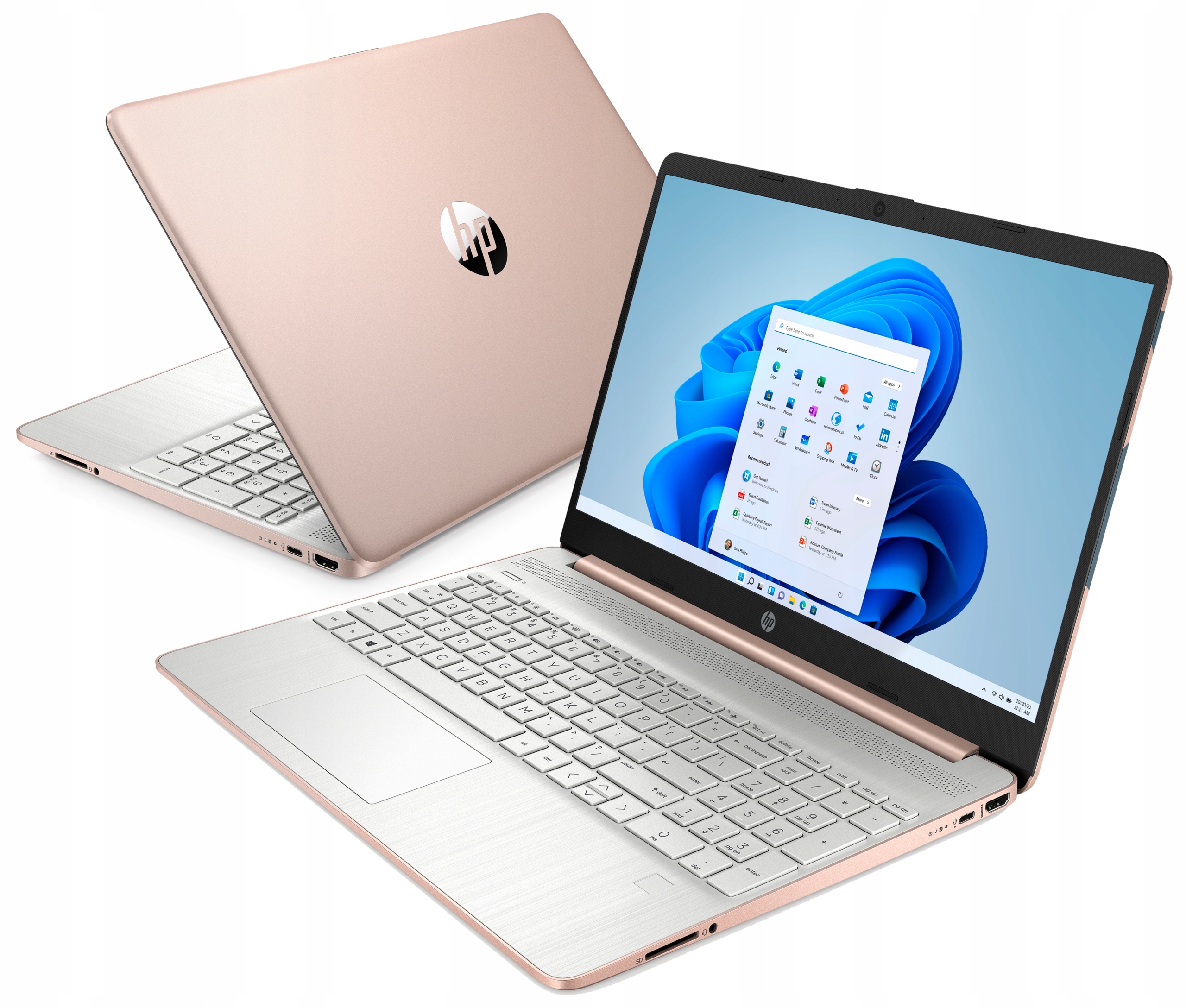 

Różowy Laptop Hp 15 Intel 16GB 512GB WIN11 Kamera