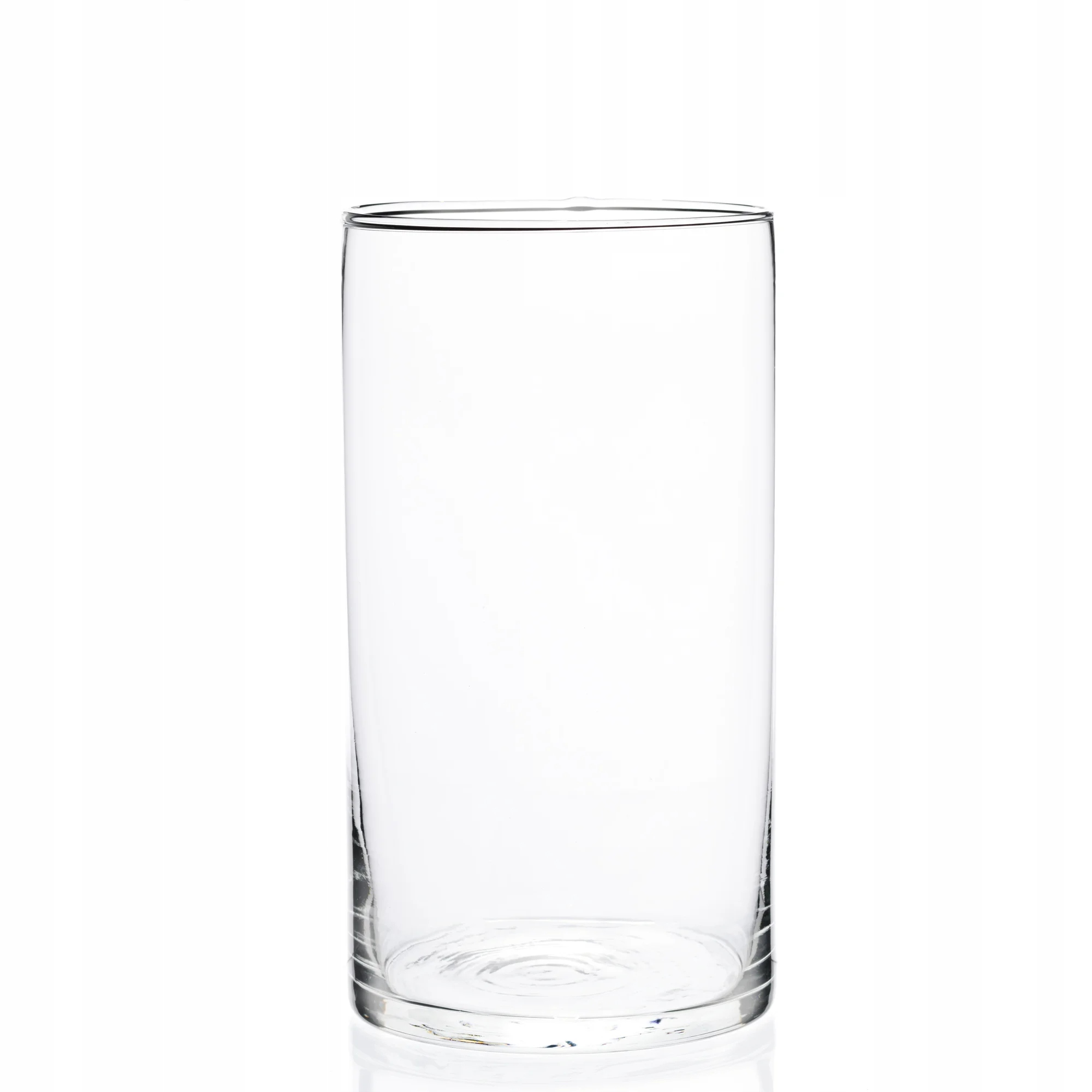 Wazon szklany cylinder pojemnik tuba las w słoju 30 cm kpl. 6 szt.