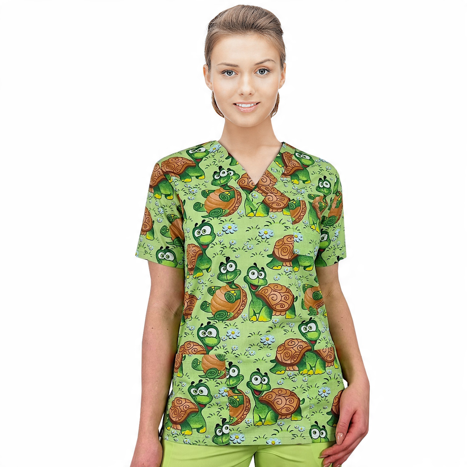 

Bluza medyczna damska fartuch kolorowy L