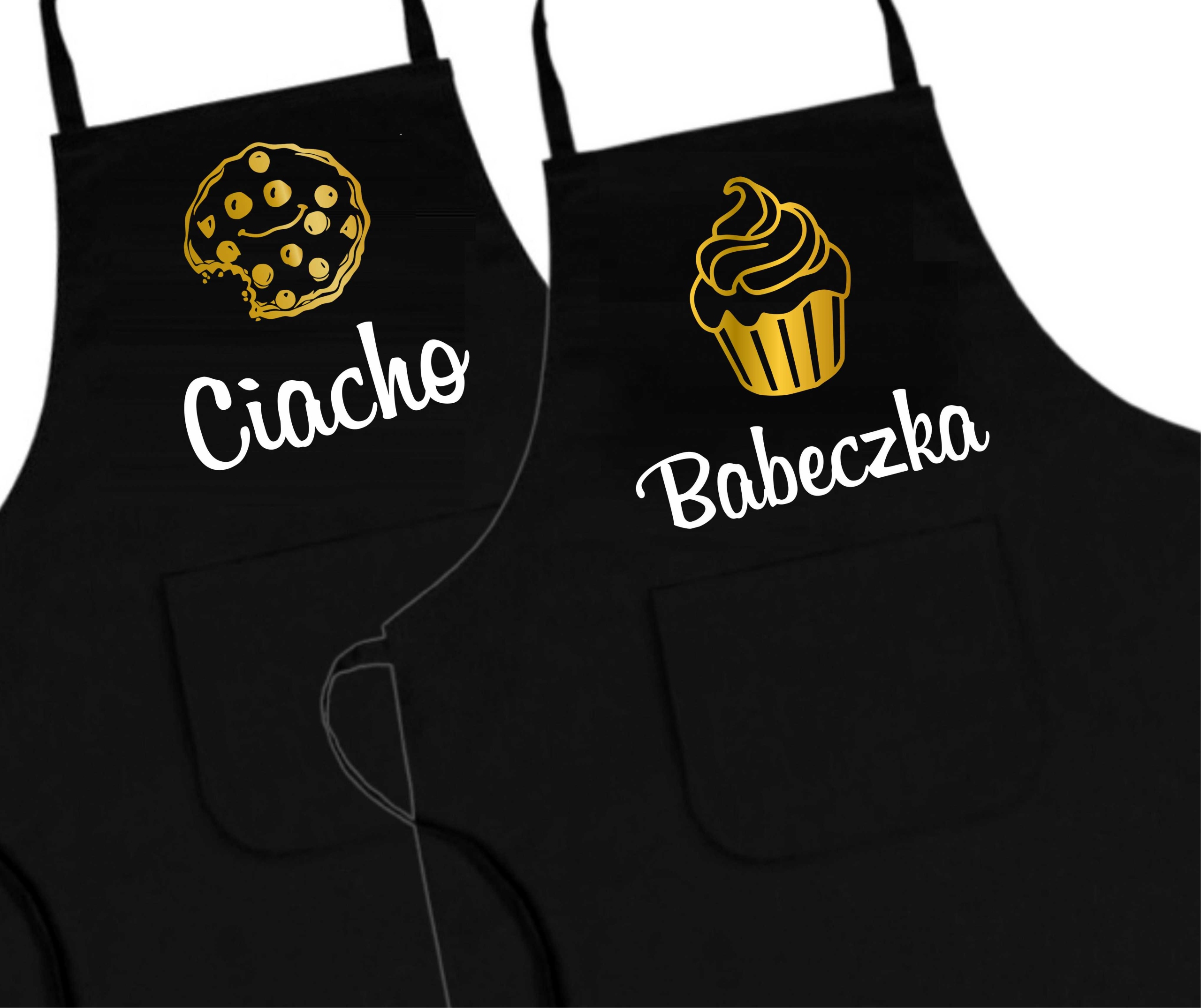 

Fartuchy Dla Par Walentynki Ciacho, Babeczka