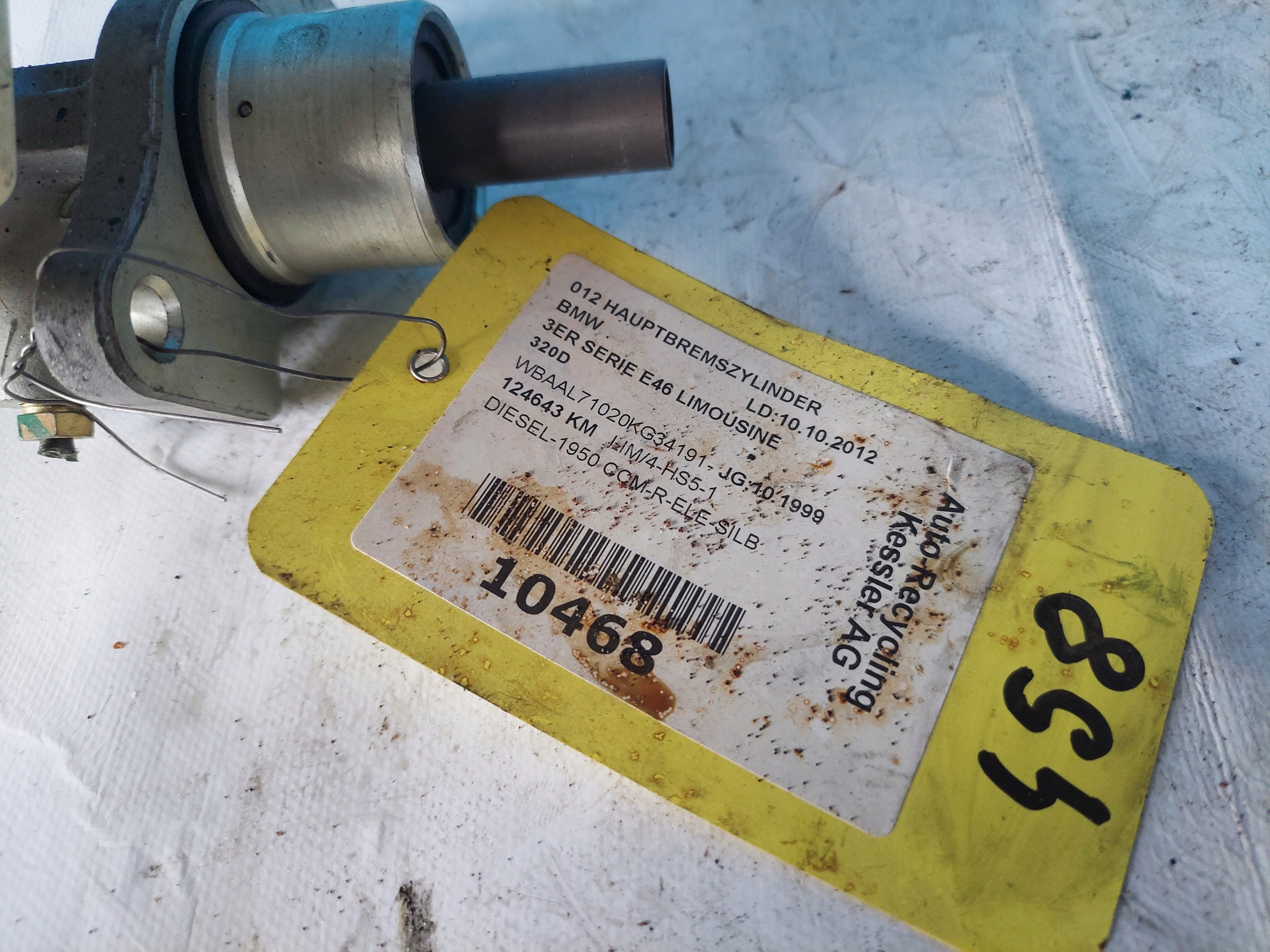 servo bubanj BMW 3 E46 2.0 TD ATE