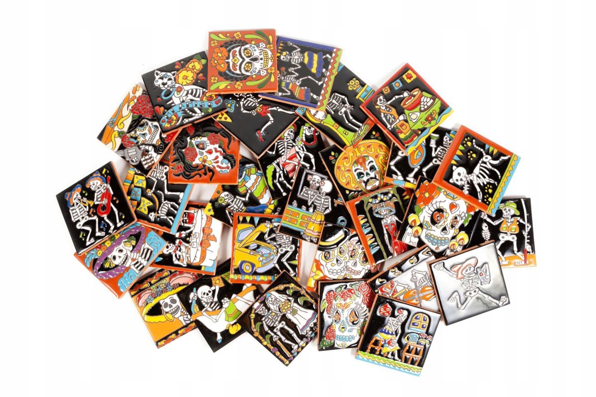 Płytka Talavera Meksyk -Seria Catrina-Primera Dama Marka Cerames