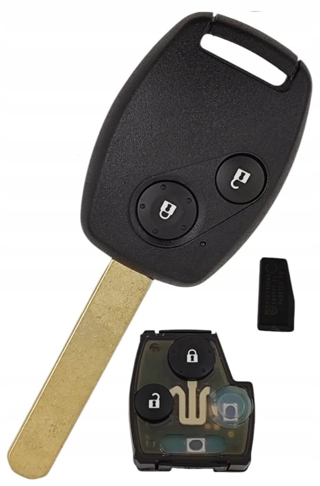 Pilot Klíčenka Honda CIVIC Jazz Accord Cr-v Odyssey 433MHz ID46 2 tlačítka