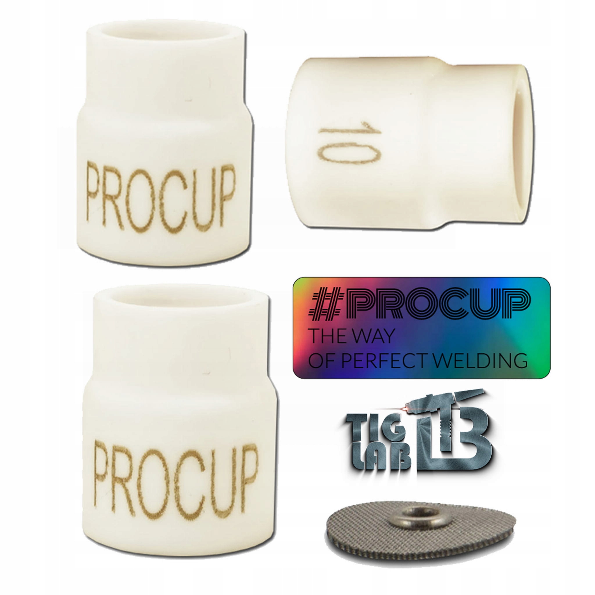 Комплект PROCUP TIG 10 WP9 / 20 (на электрод: 2,0 мм)